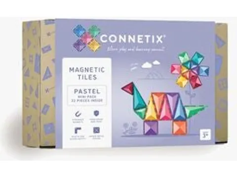 Connetix Magnetiska Byggklossar Pastel Mini Pack 32 Delar