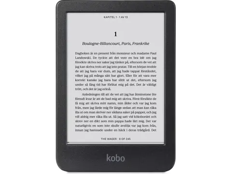 Kobo Clara BW 6" 16GB - Svart
