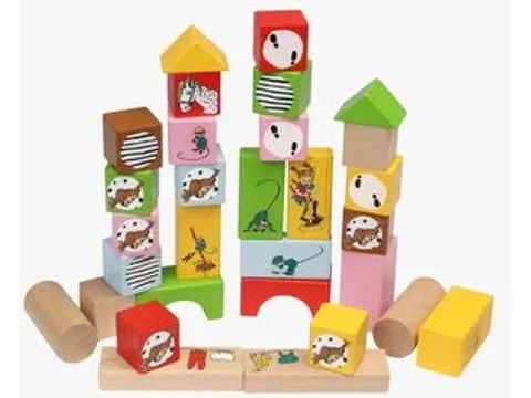 Pippi Byggklossar Trä