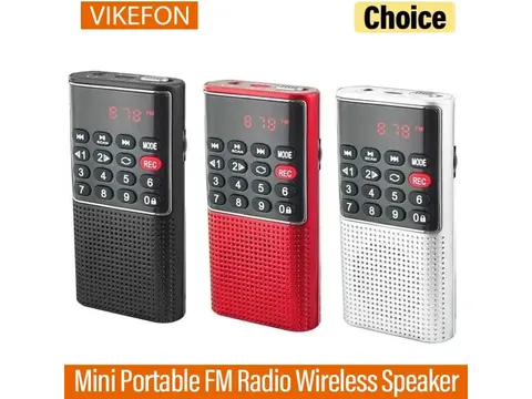 Retroradio med Bluetooth-högtalare