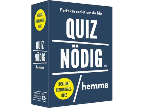 Sällskapsspel - QuizNödig - Hemma(SE)